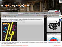 Tablet Screenshot of jazzwruinach.pl